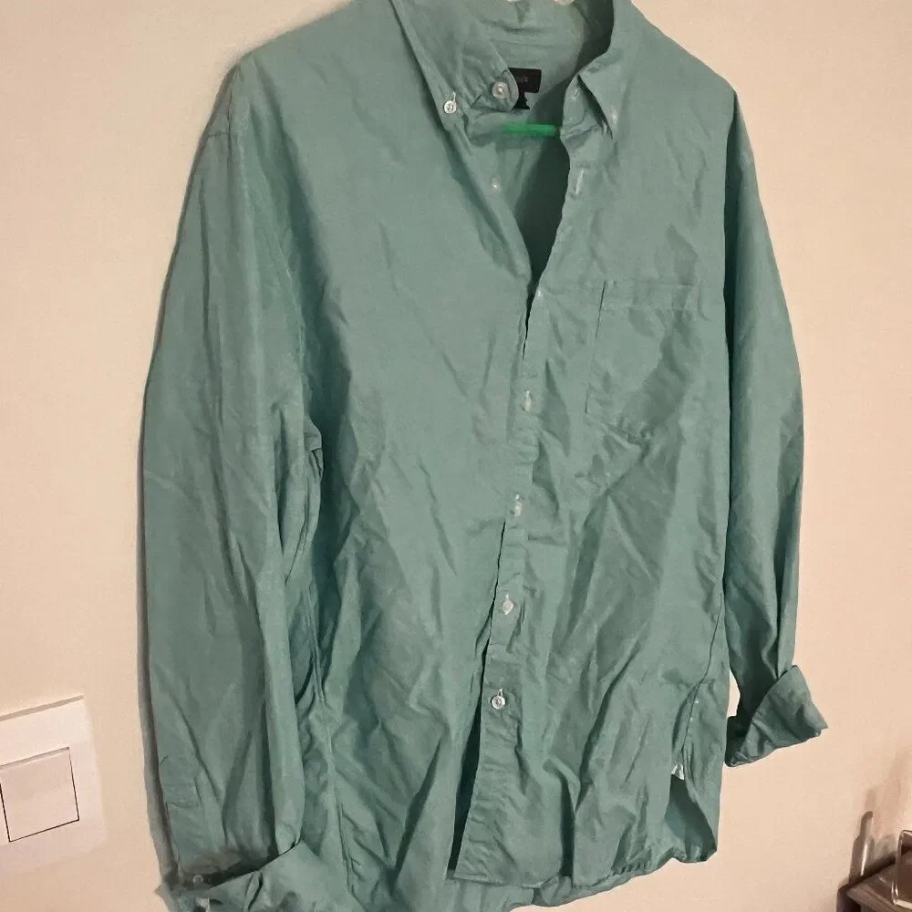 J crew large button down